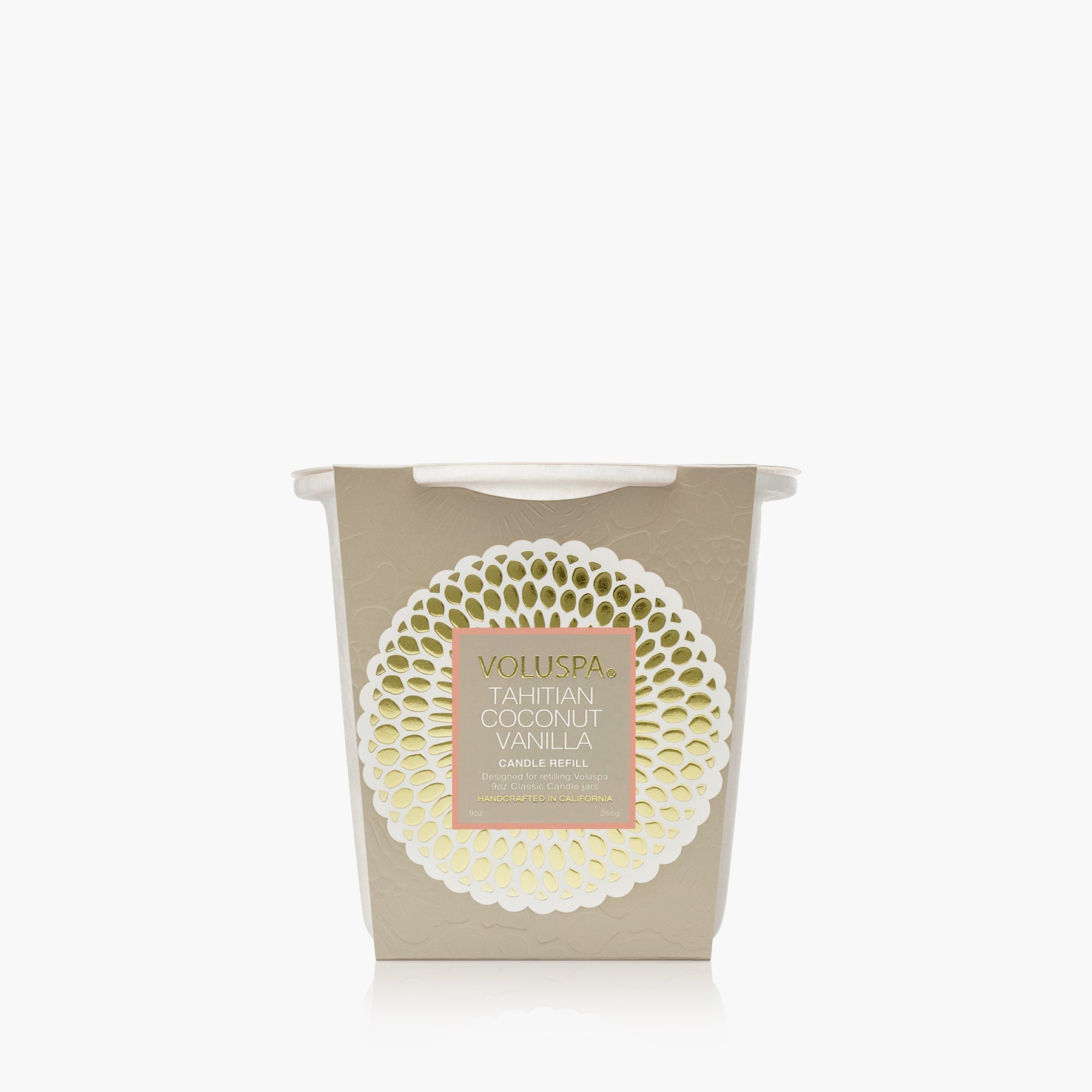 Tahitian Coconut Vanilla - Classic Candle Refill