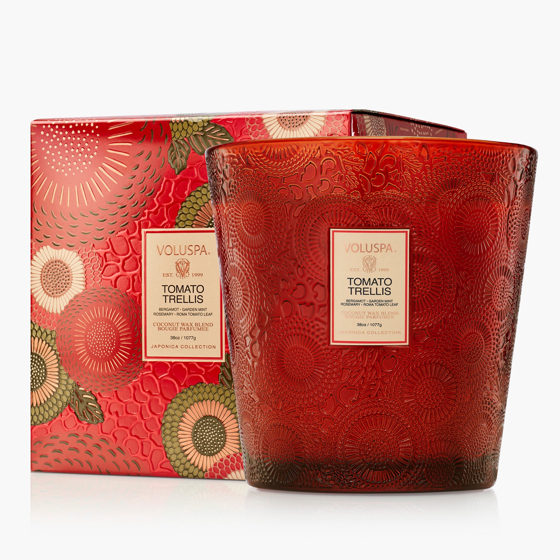 Tomato Trellis - 3 Wick Hearth Candle