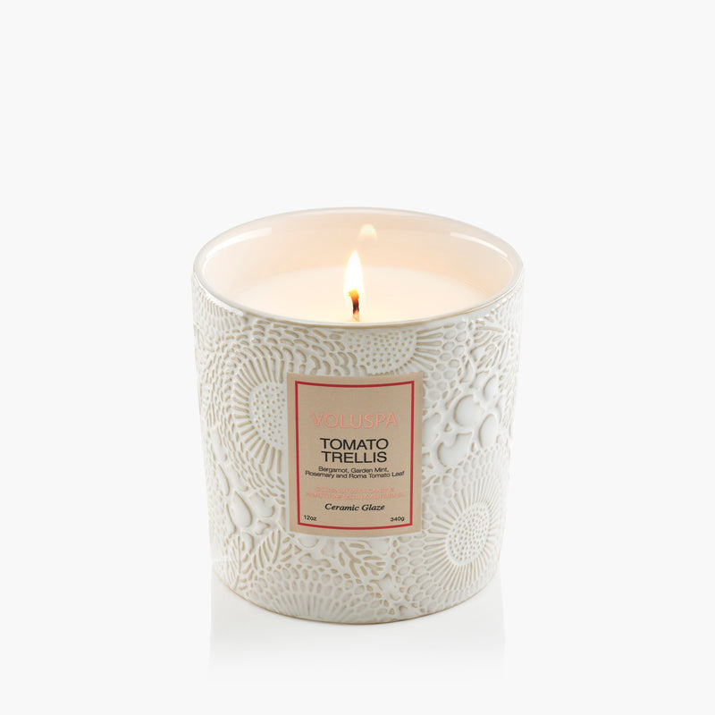 Tomato Trellis - Ceramic Luxe Classic Candle - view 5