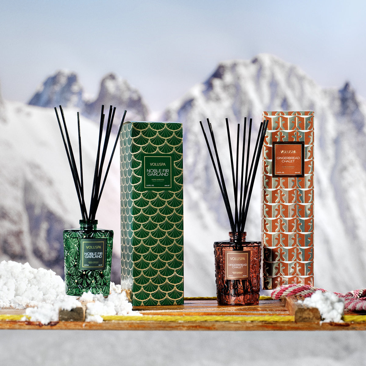 Gingerbread Chalet - Reed Diffuser