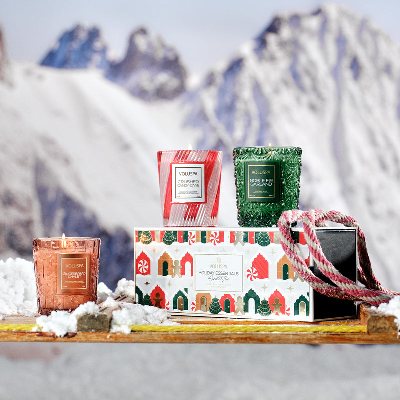 Holiday Village Candle Trio - Assorted Gift Set - view 2