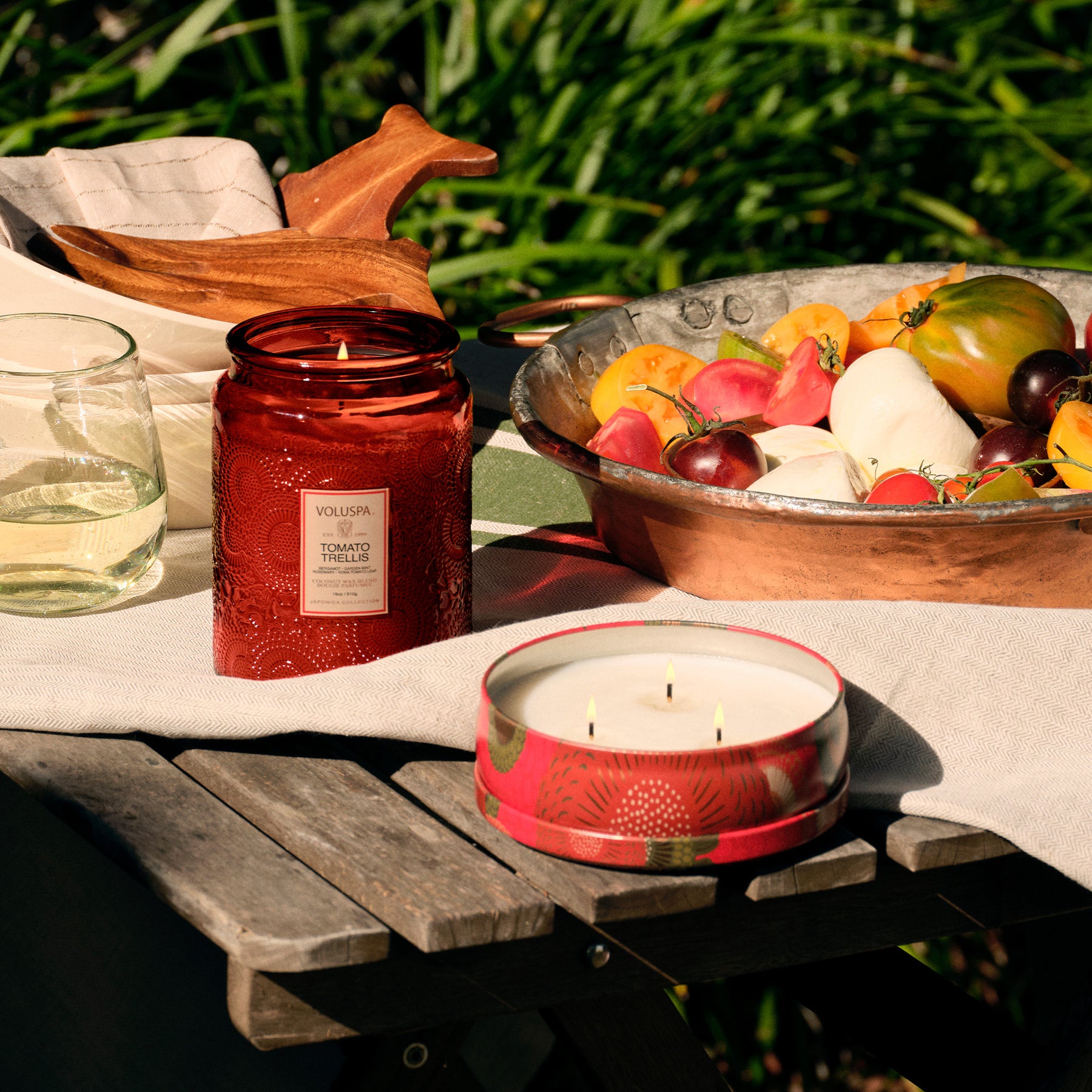 Tomato Trellis - Large Jar Candle