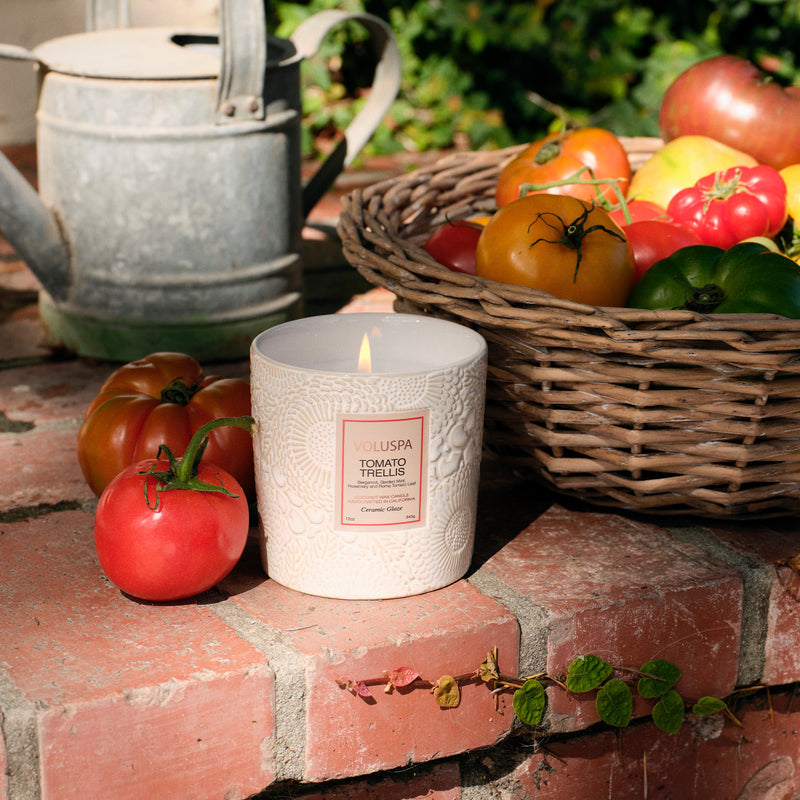 Tomato Trellis - Ceramic Luxe Classic Candle - view 3