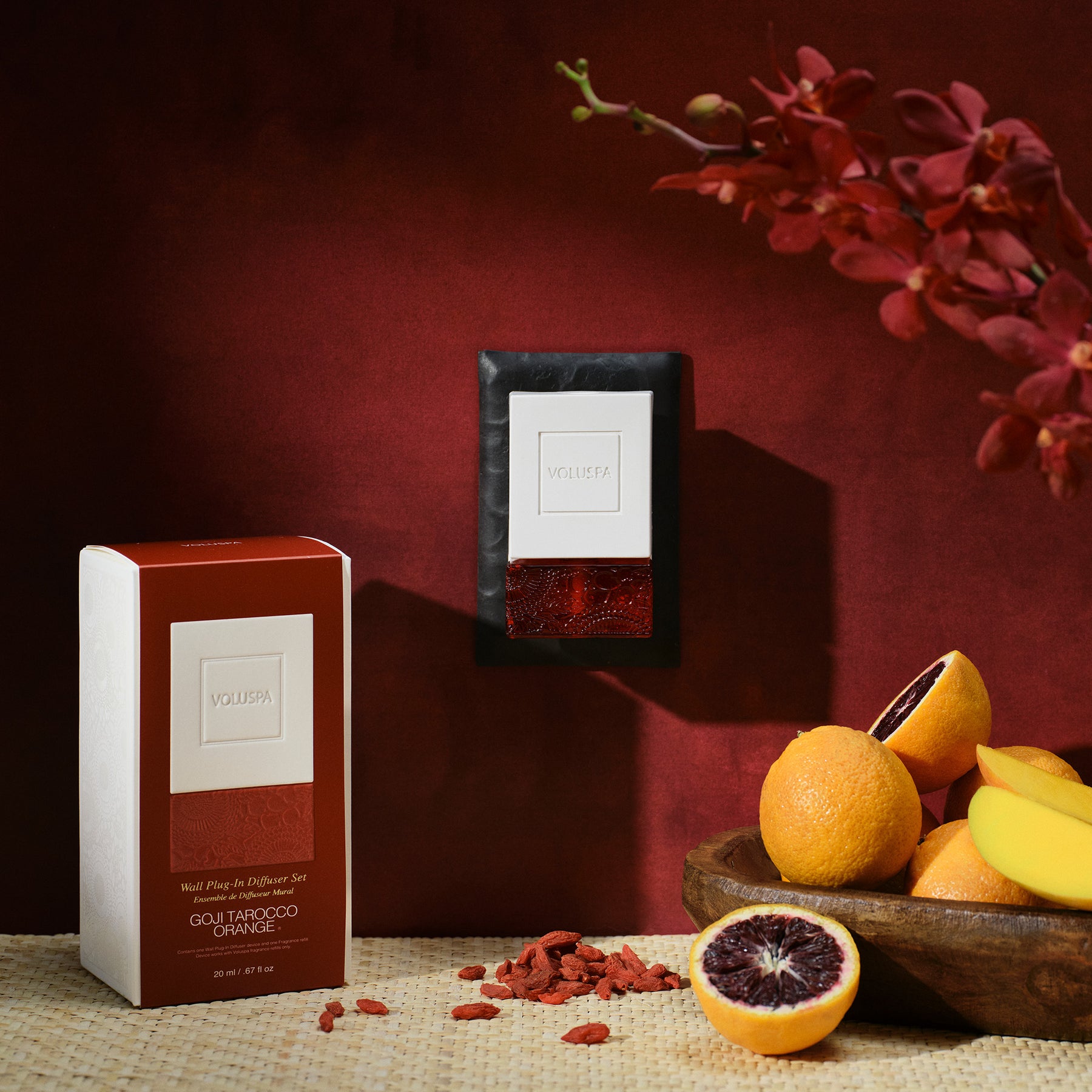 Goji Tarocco Orange - Wall Plug-In Starter Kit