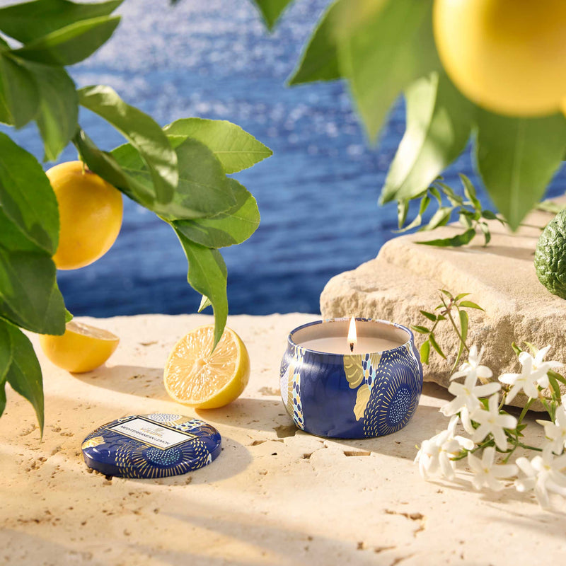 Mediterranean Lemon - Mini Tin Candle - view 3
