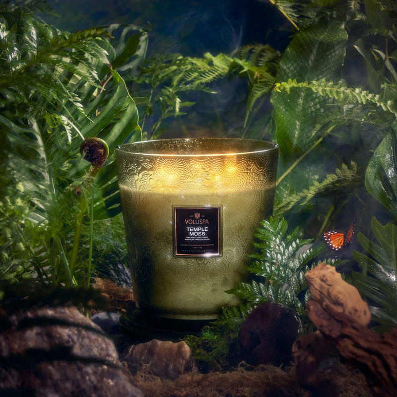 Temple Moss - 5 Wick Hearth Candle - view 3