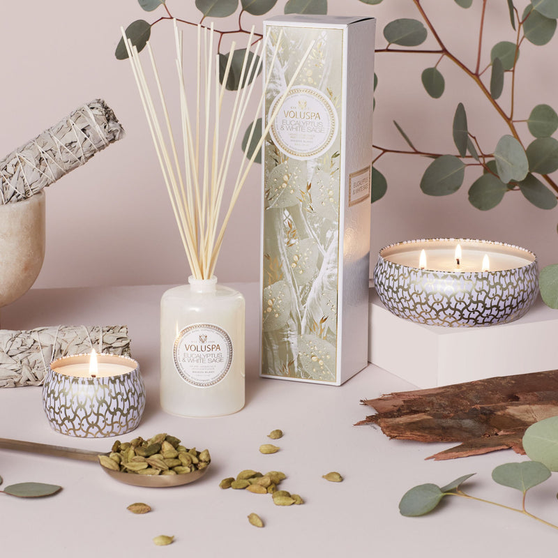 Eucalyptus & White Sage - Reed Diffuser - view 3