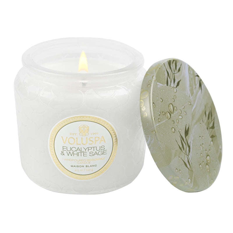 Eucalyptus & White Sage - Petite Jar Candle - view 2