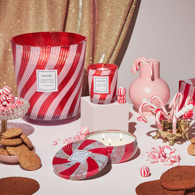 Crushed Candy Cane - Classic Candle - view 3