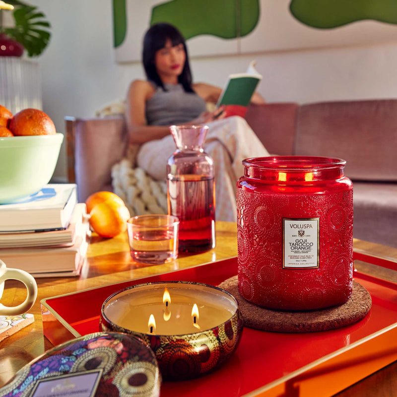 Goji Tarocco Orange - 3 Wick Tin Candle - view 2