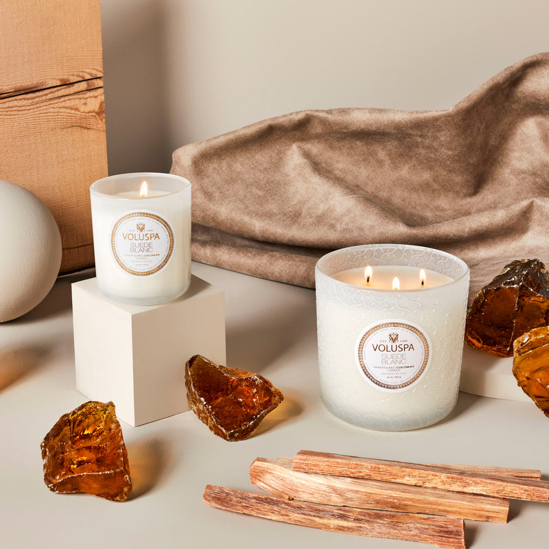 Suede Blanc - Petite Jar Candle - view 4